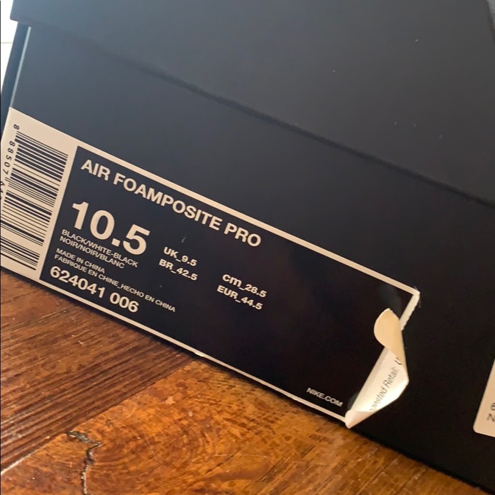 Men’s Nike Foamposite Pro Dr Doom Edition